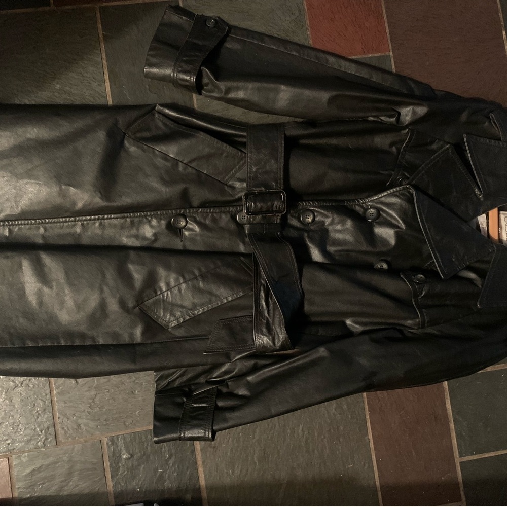 Men's Black Leather Jacket
